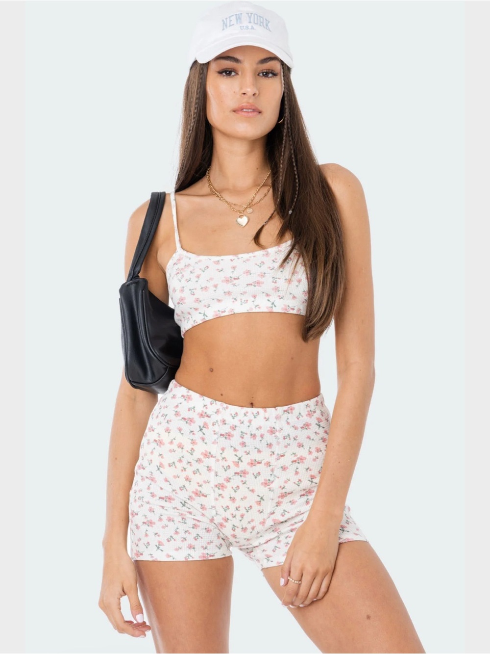 Edikted | Floral Two Piece Lounge PJ Set